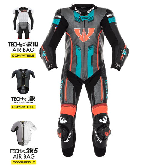 RACING GAVELO -  1PC leather race suit TECH-AIR COMPATIBLE