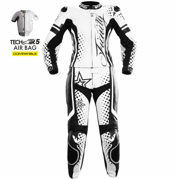 TRINITY 2PC LEATHER SUIT - LADIES