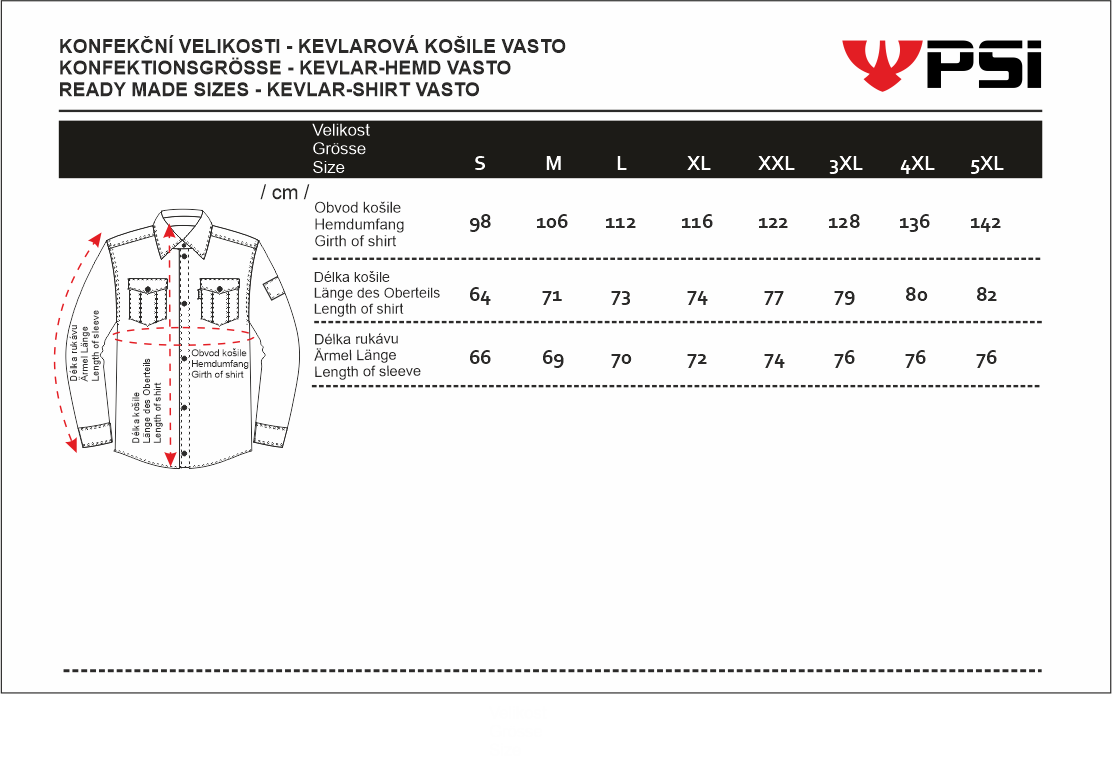 Velikostní tabulka_PSí_kevlarová košile VASTO_pánská.png - PSí Hubík 