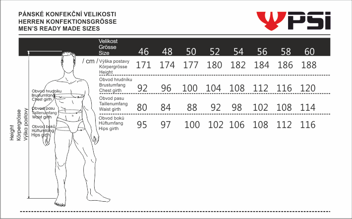 Velikostní tabulka_PSí_pánská.png - PSí Hubík 