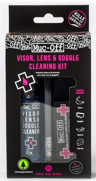 Muc-Visor,Lens & Google Cleaning Kit